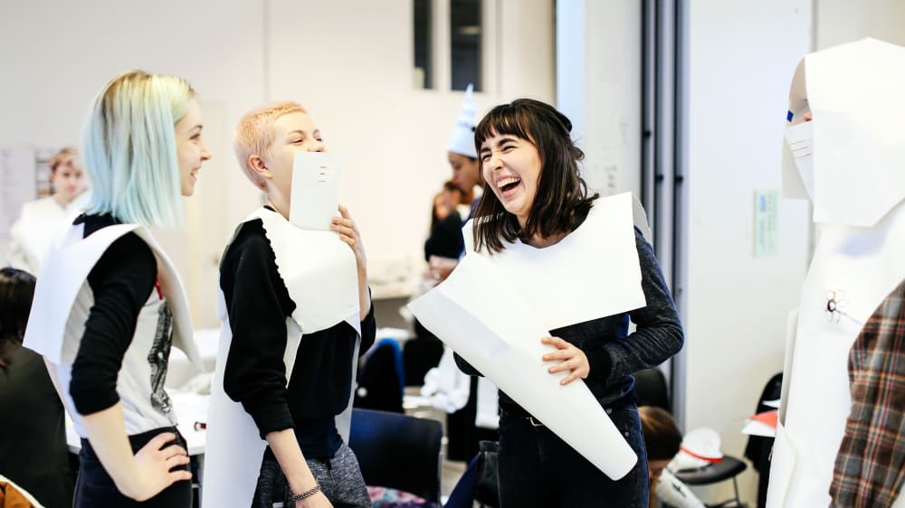 Group of BA (Hons) Illustration and Visual Media students, London College of Communication