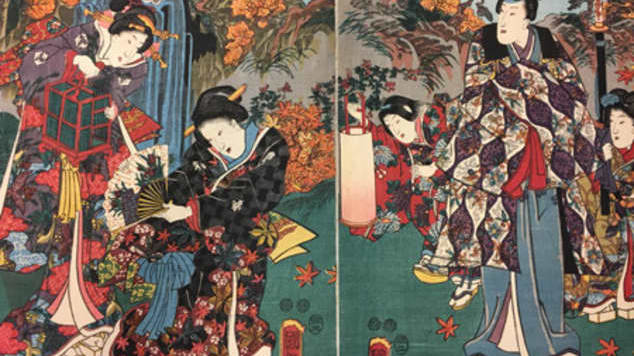 A Japanese print