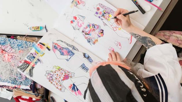 BA Fashion Design with Knitwear, CSM,