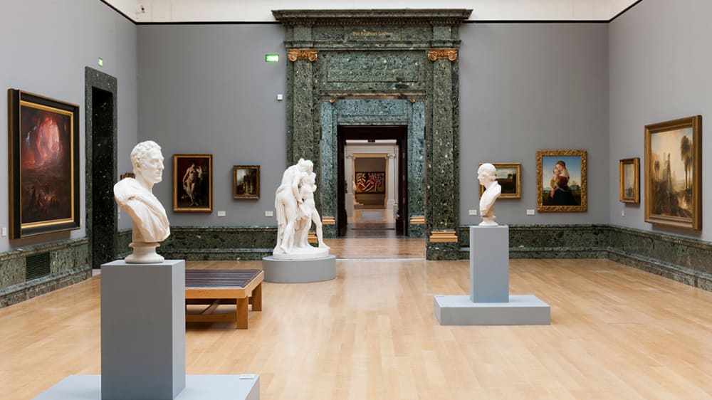 View of a gallery at the Tate Britain