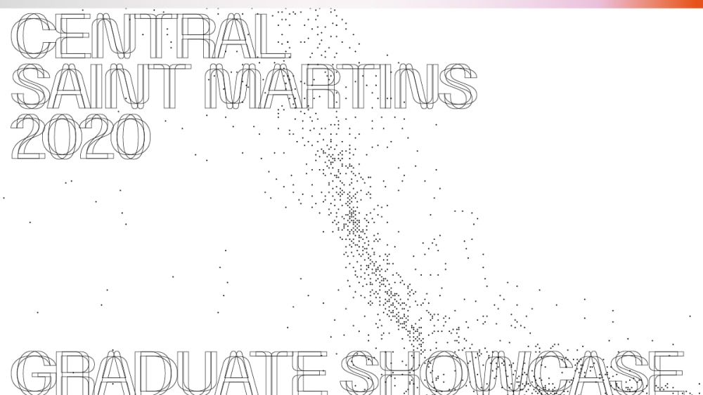 Graphic reading Central Saint Martins Graduate Showcase