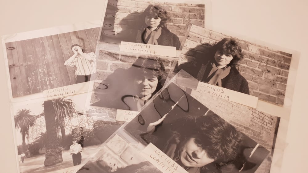 Photographs of Lindsay Cooper from her archive