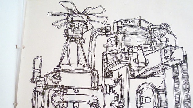Drawing by Mike Walsh