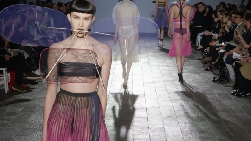 The 2016 catwalk show 