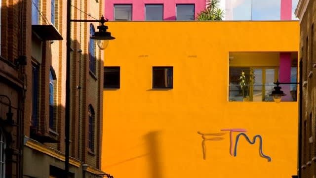 Colourful building
