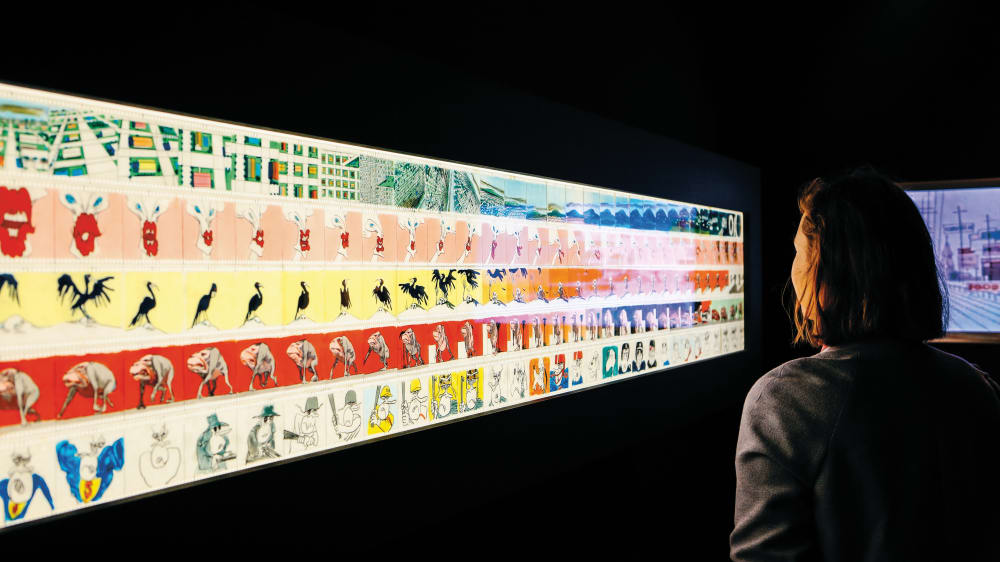 Interior of the House of Illustration gallery