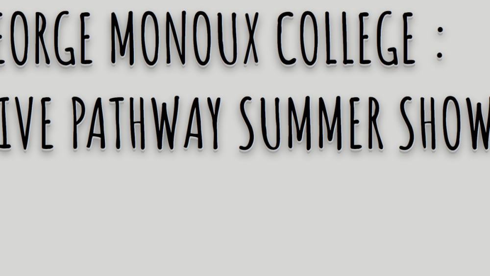 Logo for Sir George Monoux College's exhibition