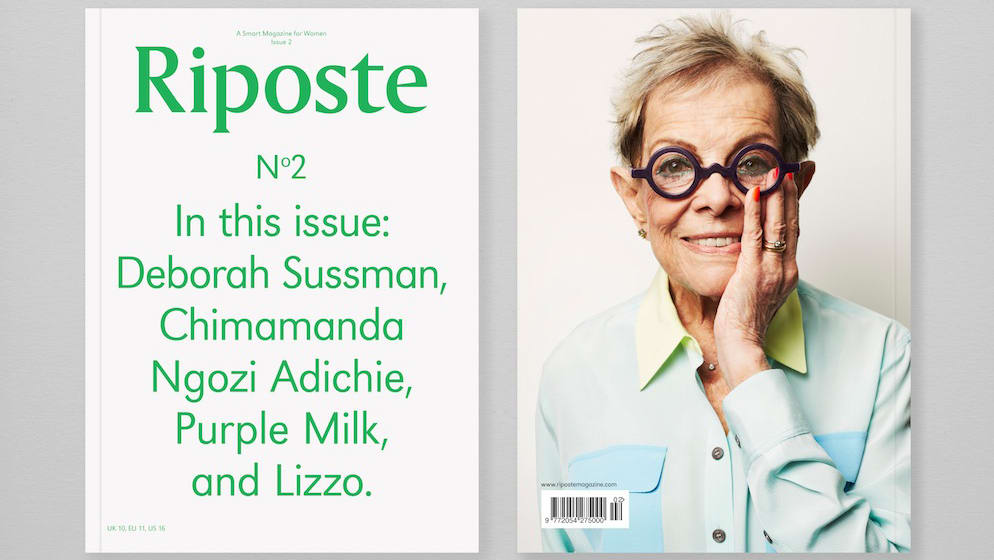 Graphic design for Riposte Magazine
