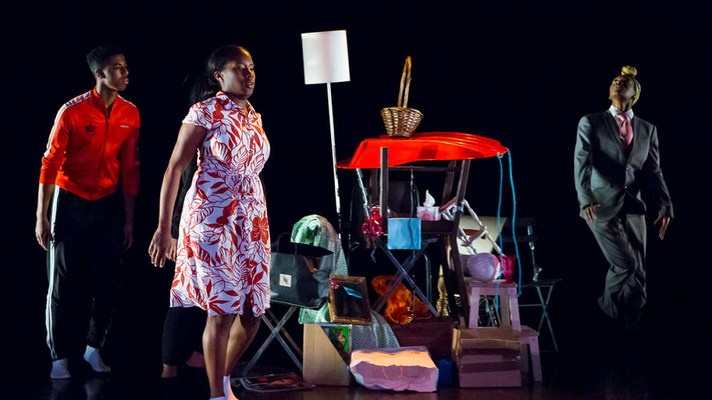 Work by BA Theatre Design student Katharine Davies Herbst.