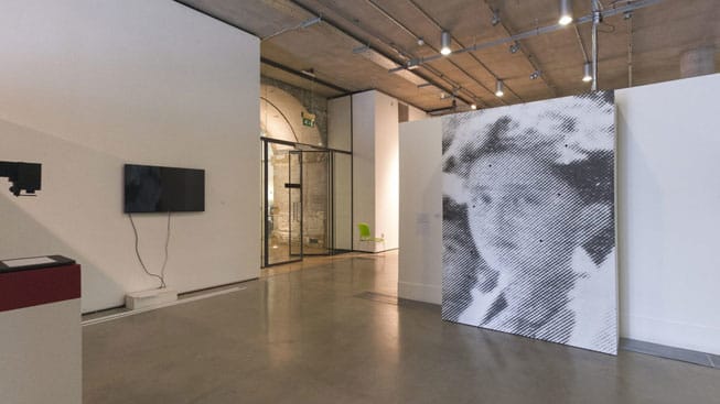 Work on display in the Lethaby Gallery at Central Saint Martins