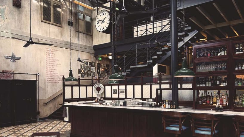 A Bombay cafe inspired restaurant and bar