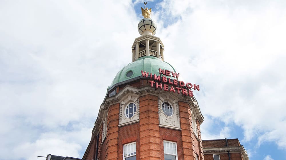 Exterior of theatre at Wimbledon College of Arts