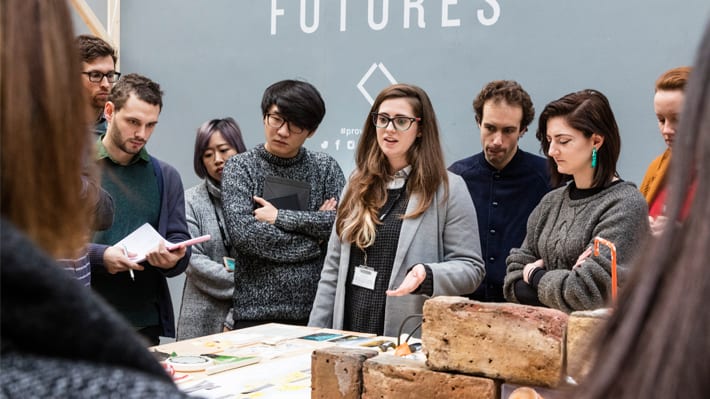 Students at material futures