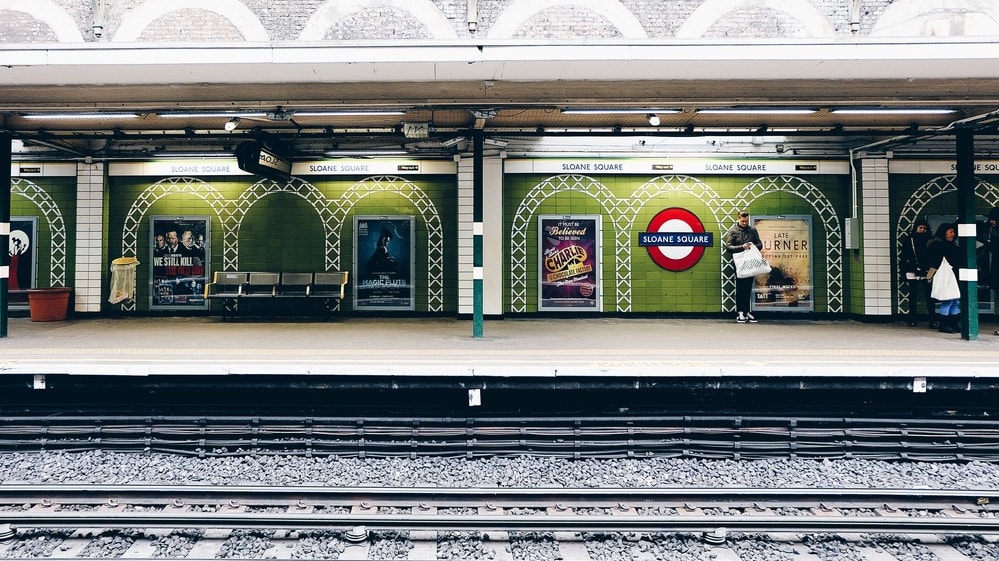 London tube station
