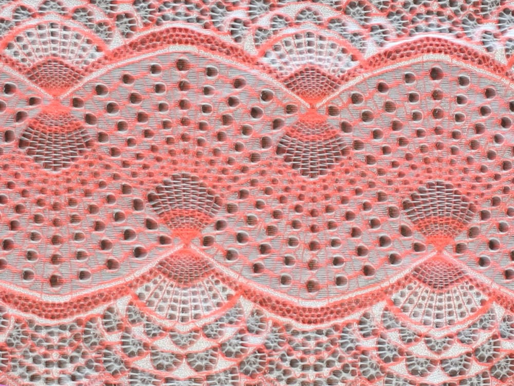 Close up image of lace, photography by Fabio Rovai