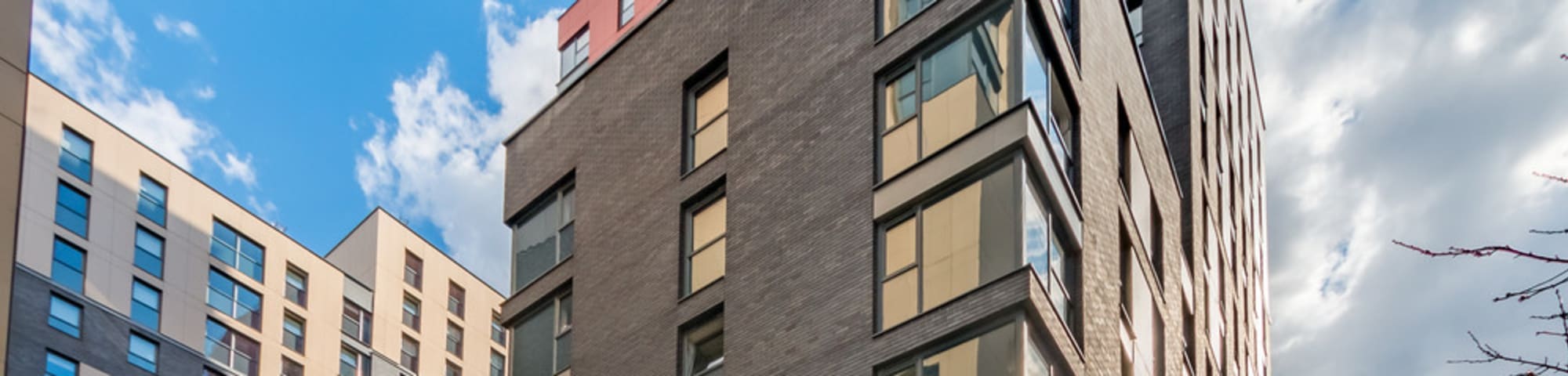 Exterior shot of The Costume Store halls of residence