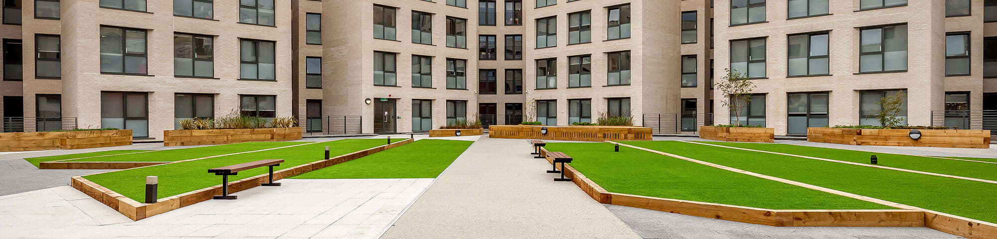 Exterior shot of Sketch House hall of residence