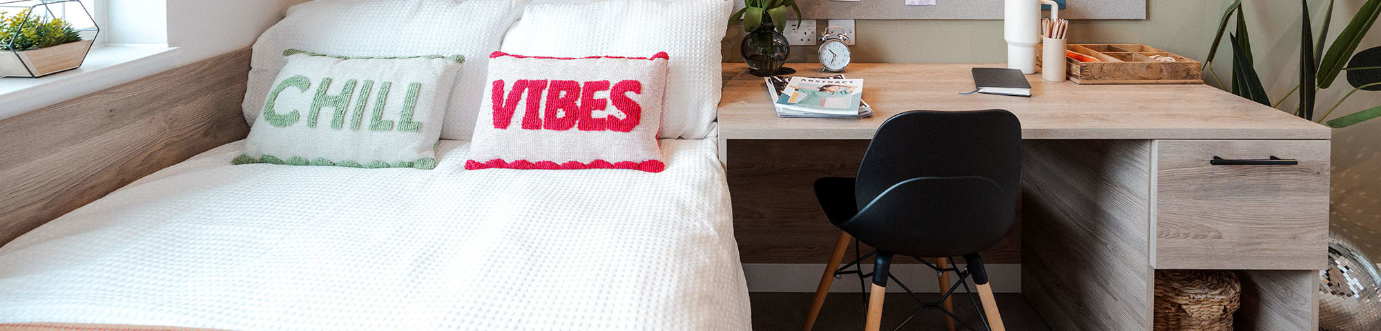 Bedroom at YourTRIBE Southwark hall of residence