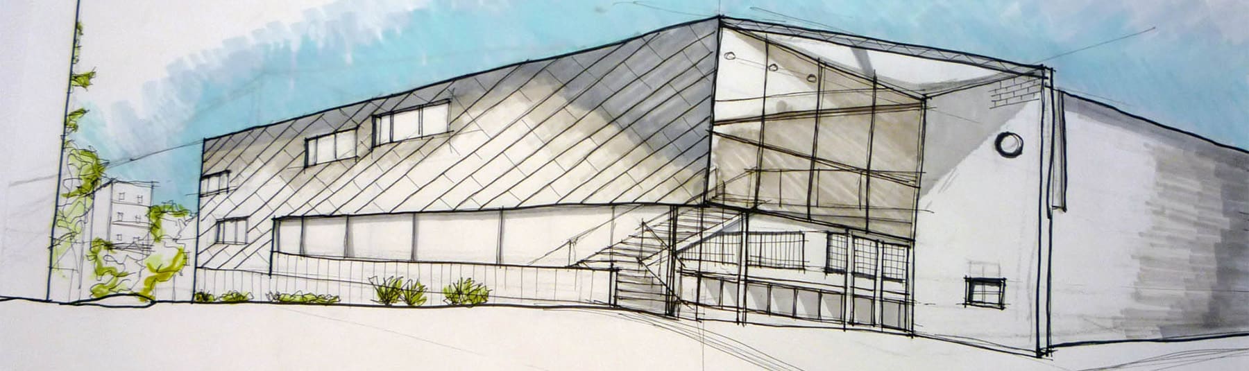 <p>Architecture for 16 to 18 Year Olds Short Course | On campus</p><p>Image: Architecture, spatial and interior design | Freehand Perspective Drawing for Designers | UAL Short Courses</p>