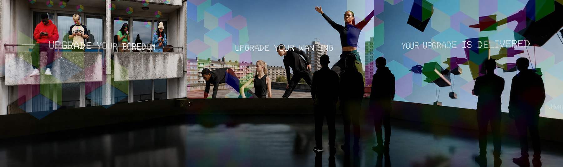 <p>Graphic Design for Immersive Environments Short Course | On campus<br></p><p>Image: Gary Riley | Course Tutor</p>