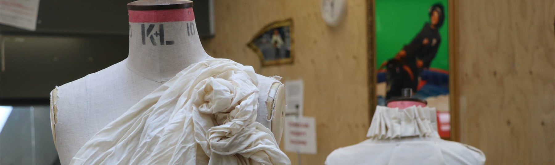 <p>Fashion Design and Draping Workshops for 16 to 18 Year Olds Short Course</p><p>Image: UAL Short Courses, Draping Womenswear 2022</p>