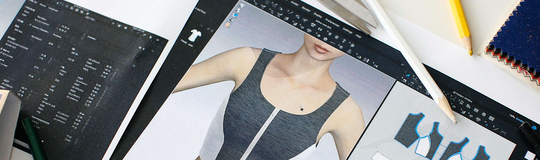 <p>CLO3D Intermediate for Design and 3D Visualisation of Garments Online Short Course | Online&nbsp;</p><p>Image: Anna Maglione, 2021 MA Fashion Entrepreneurship and Innovation, London College of Fashion, UAL | Photograph: Alys Tomlinson</p>