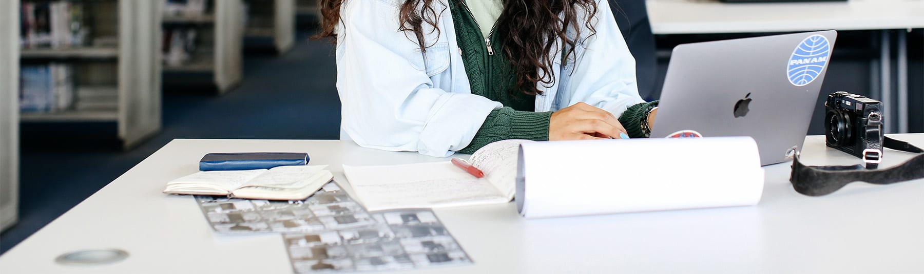 <p>Storytelling and Creative Writing for 16 to 18 Year Olds Short Course | On campus</p><div>Image: Photography: Alys Tomlinson | UAL</div><div><br></div>