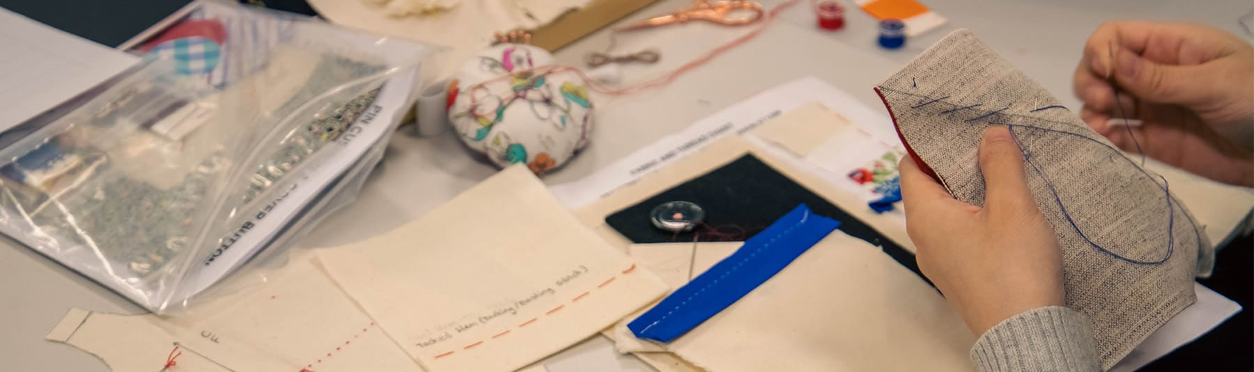 Sewing Skills for Beginners for 11 to 15 Year Olds Short Course | On Campus