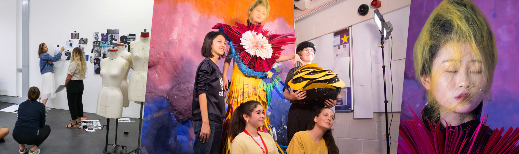 Fashion Design and Styling Residential Summer School for 13 to 16 Year Olds students