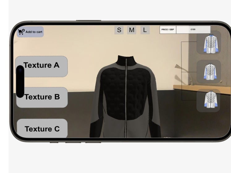 Fashion Industry 4.0: AR Customization System - Jingru He - UAL Showcase