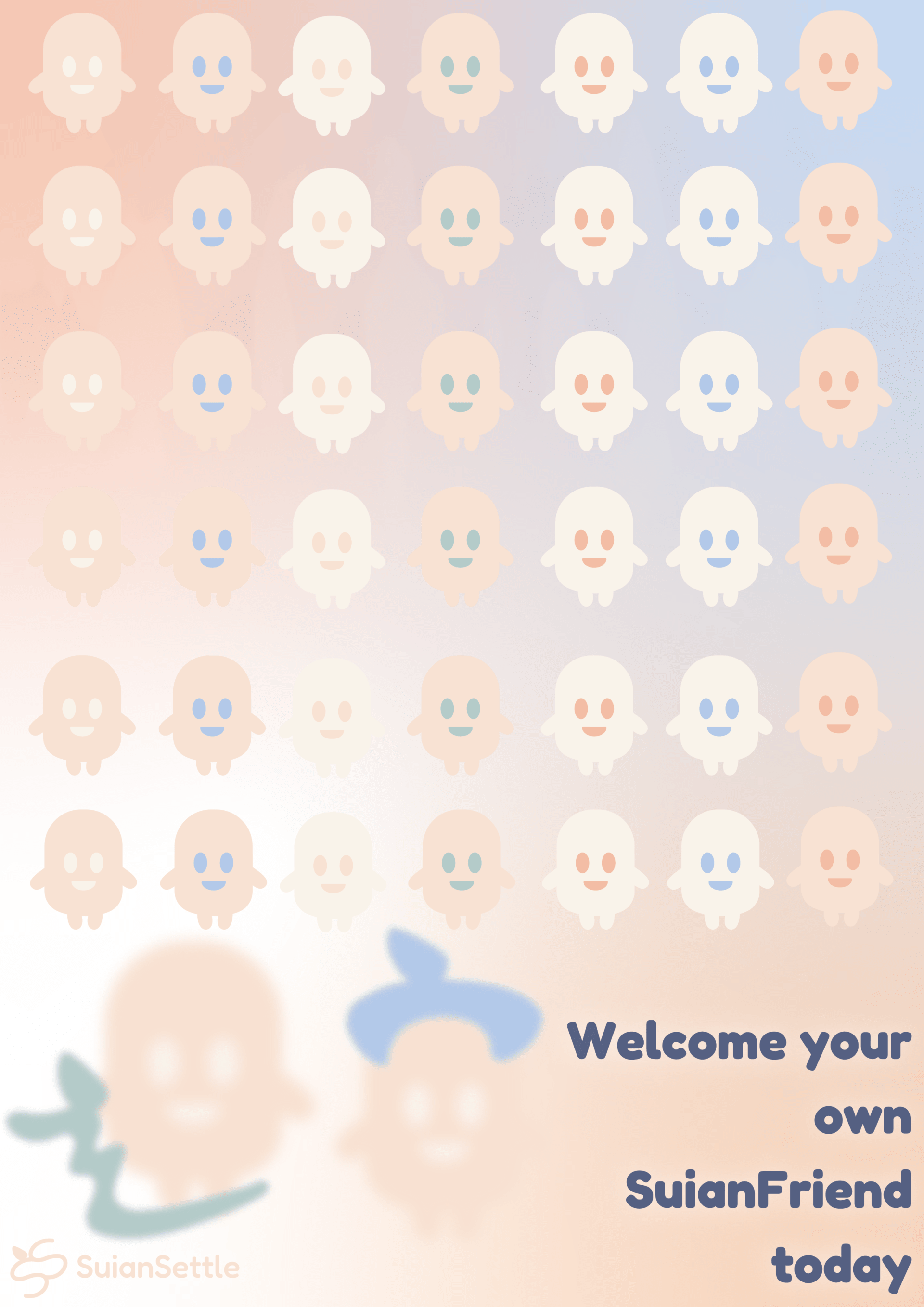 poster of Suian event to welcome Suian Friend