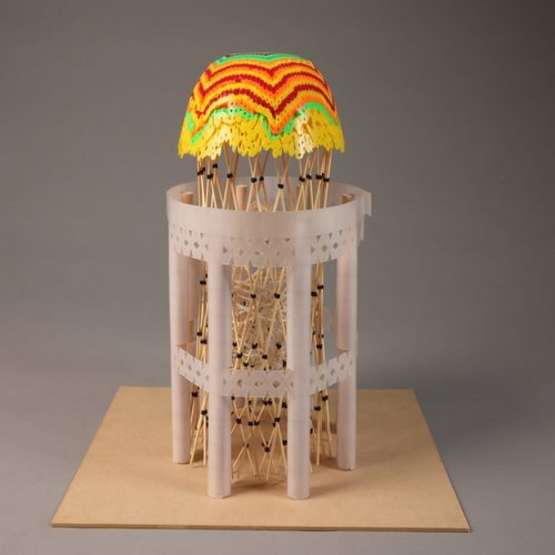 A climbable structure that encourage young adults to relive childhood memories.