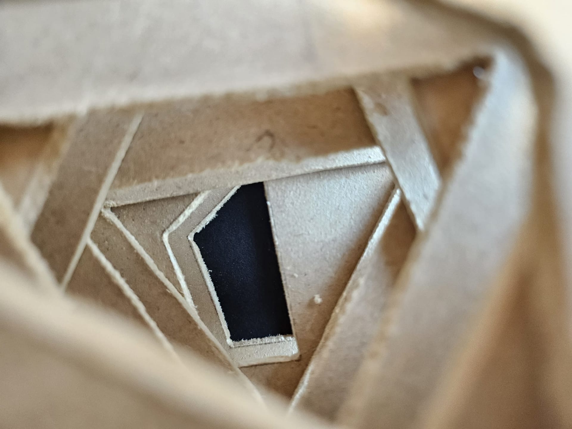 Interior of the structure 