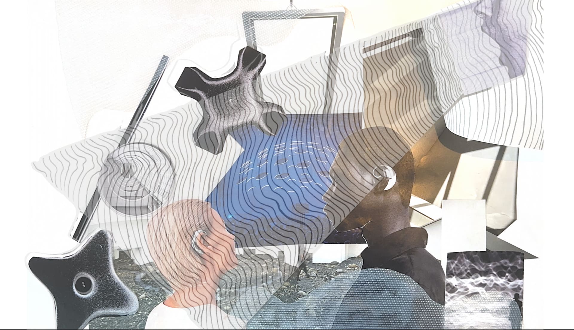 collage imagining the musical space
