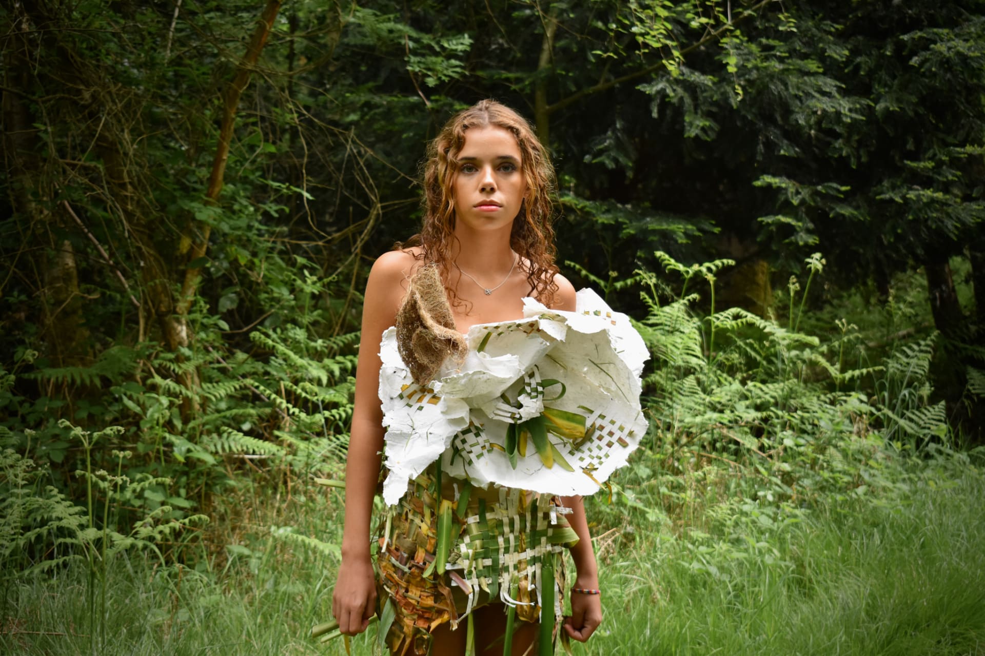 front shot of garment
