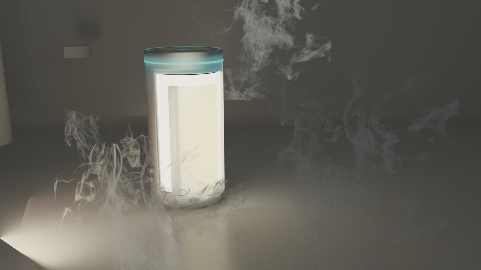 A device used to help international students relieve anxiety after excessive social media browsing during the winter season by integrating a breathing