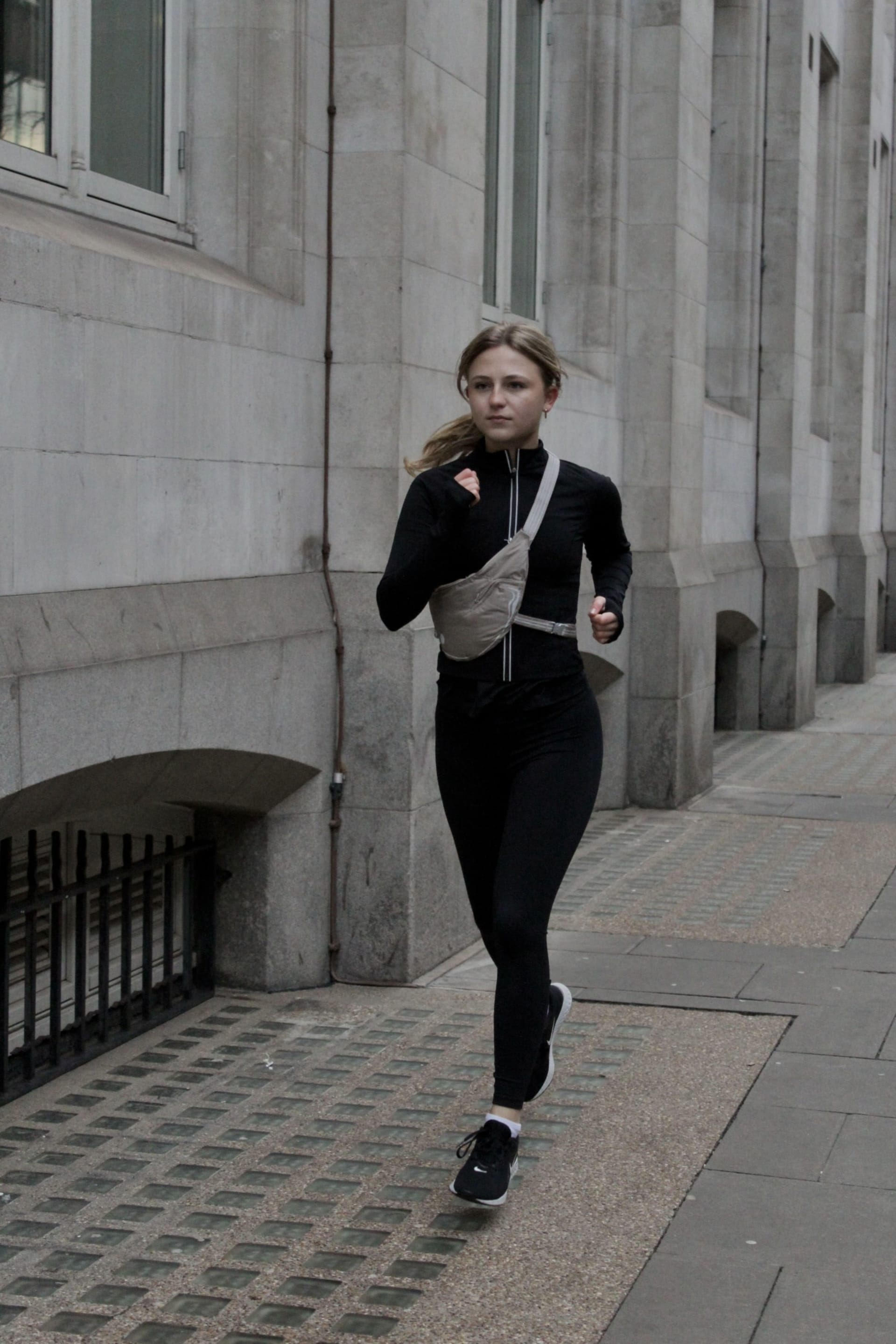 Running bag in context