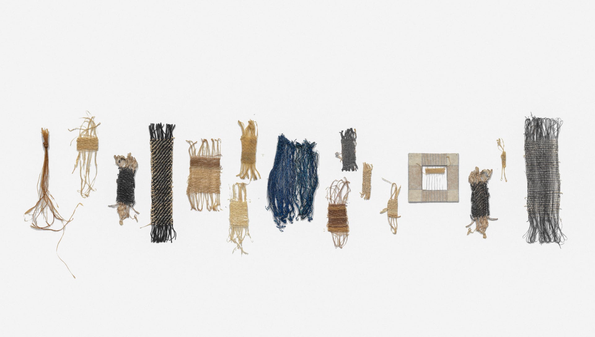 Series of woven swatches.