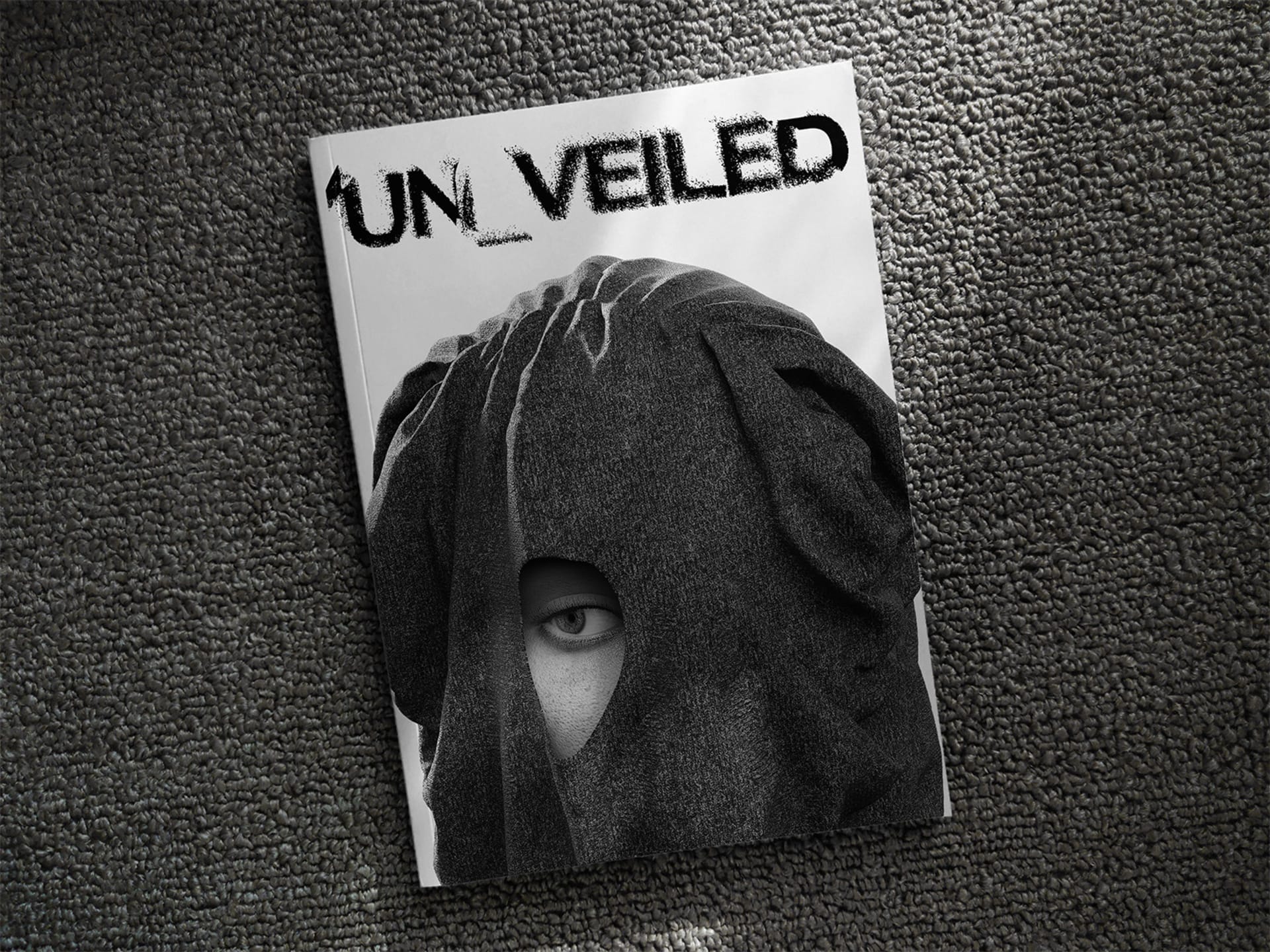 Un_Veiled magazine front page