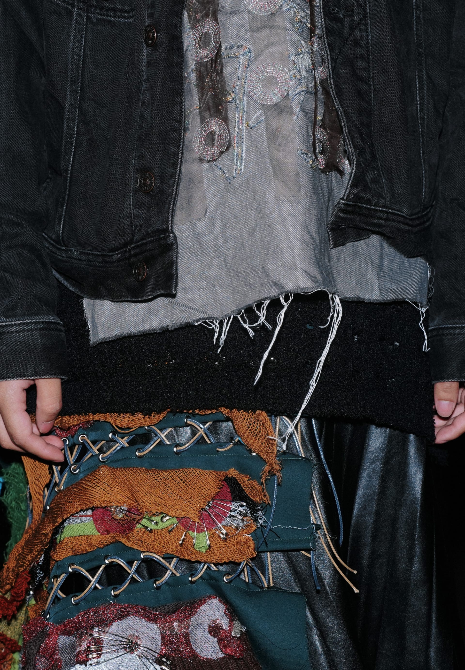 2 textile samples