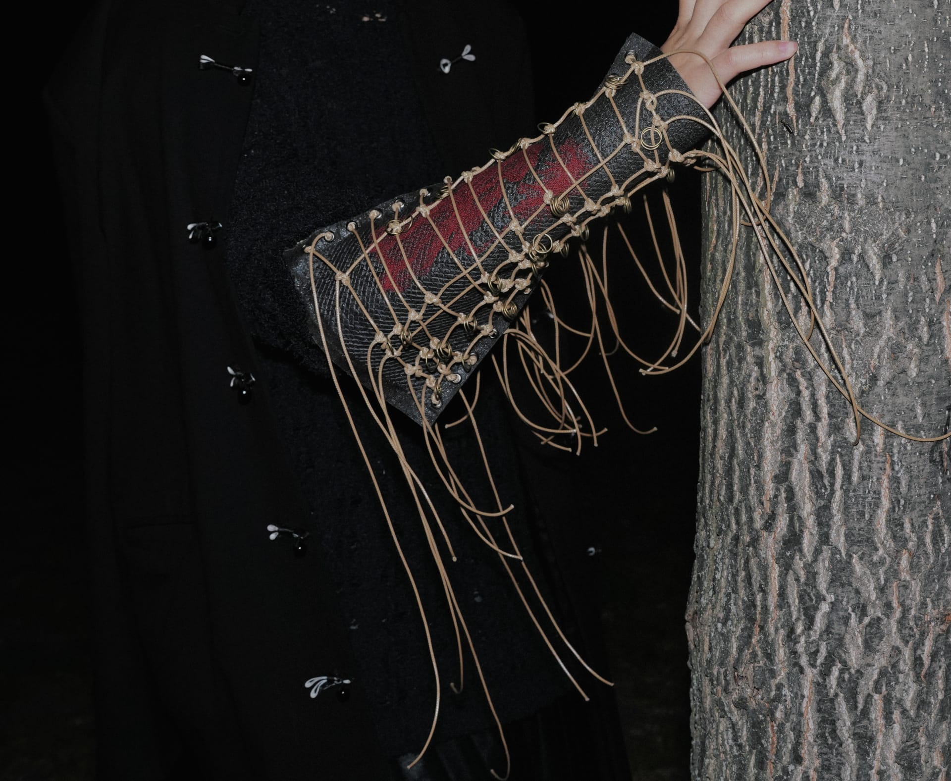embroidered armband
