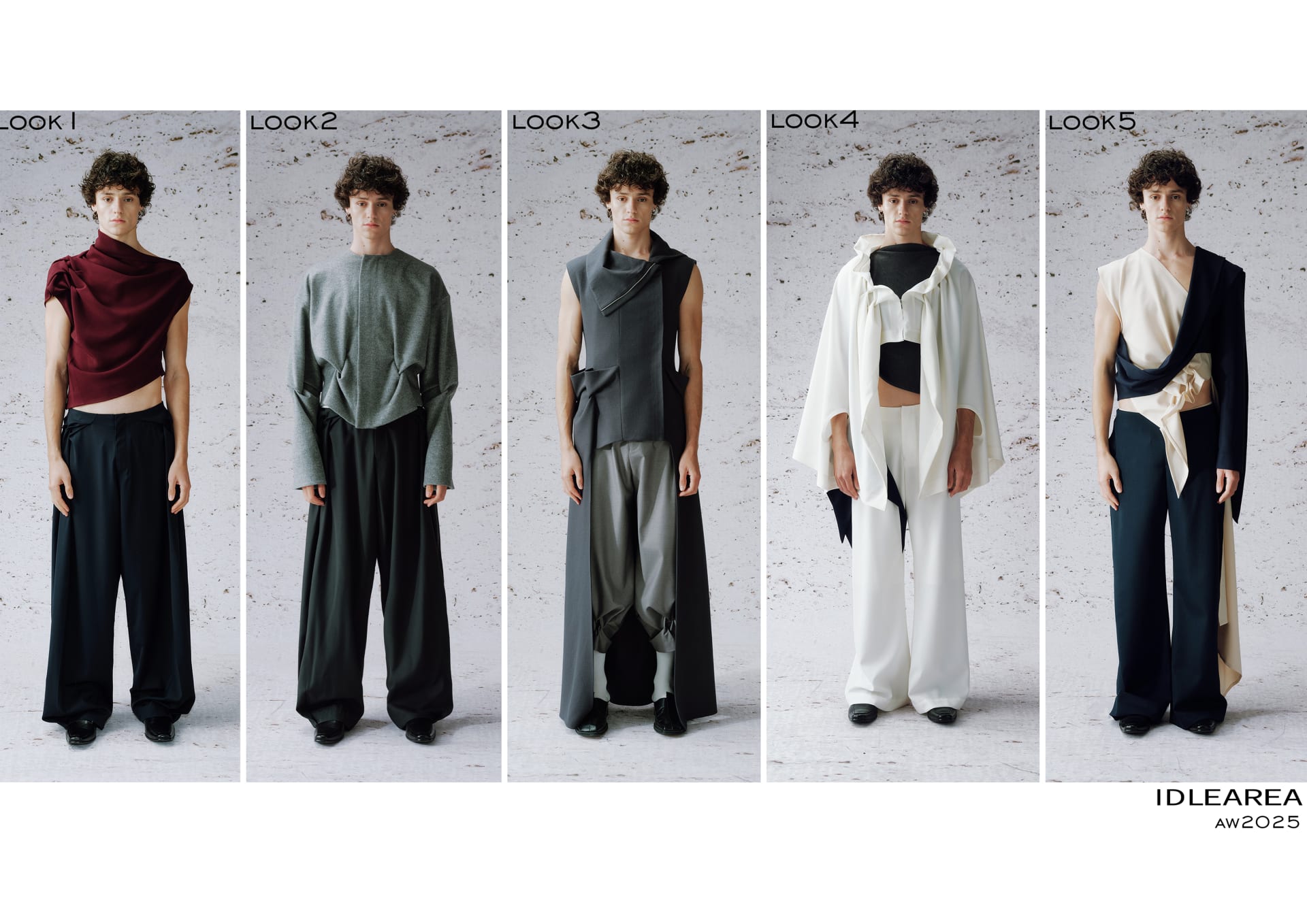 IDLEAREA AW2025 LOOKBOOK LINE UP