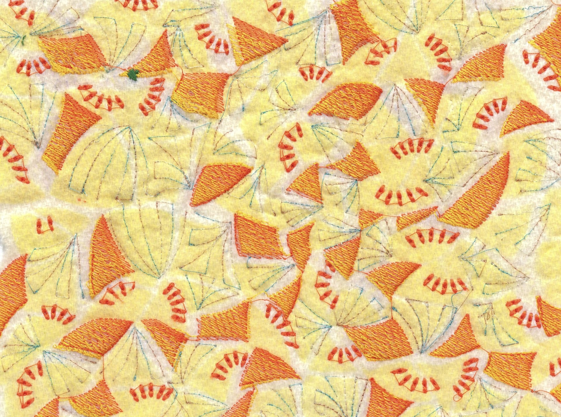 Final Sample #2 [Digital Embroidery, Beading]  Inspired by puzzle, butterfly, and childhood play