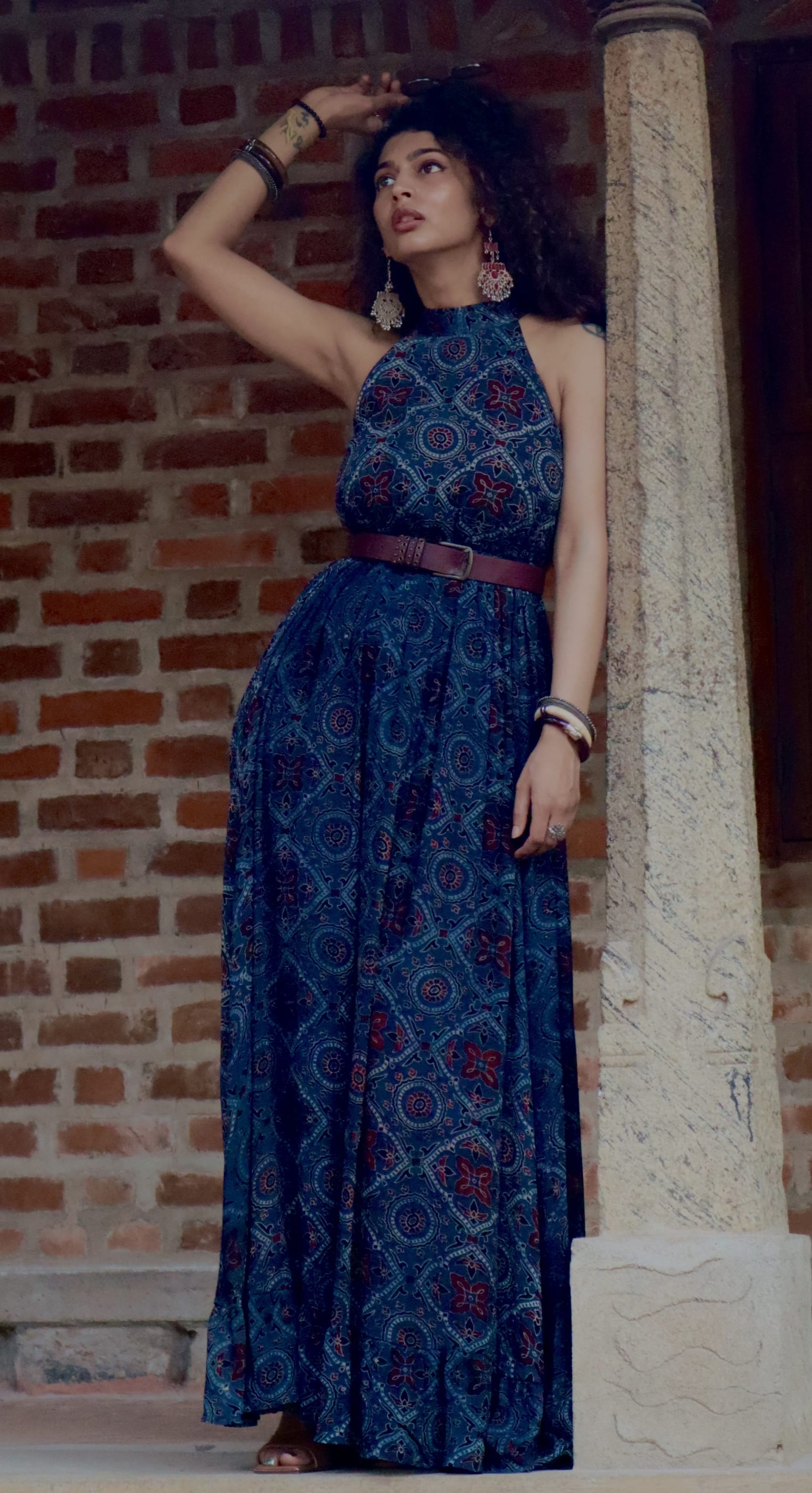 Woman posing