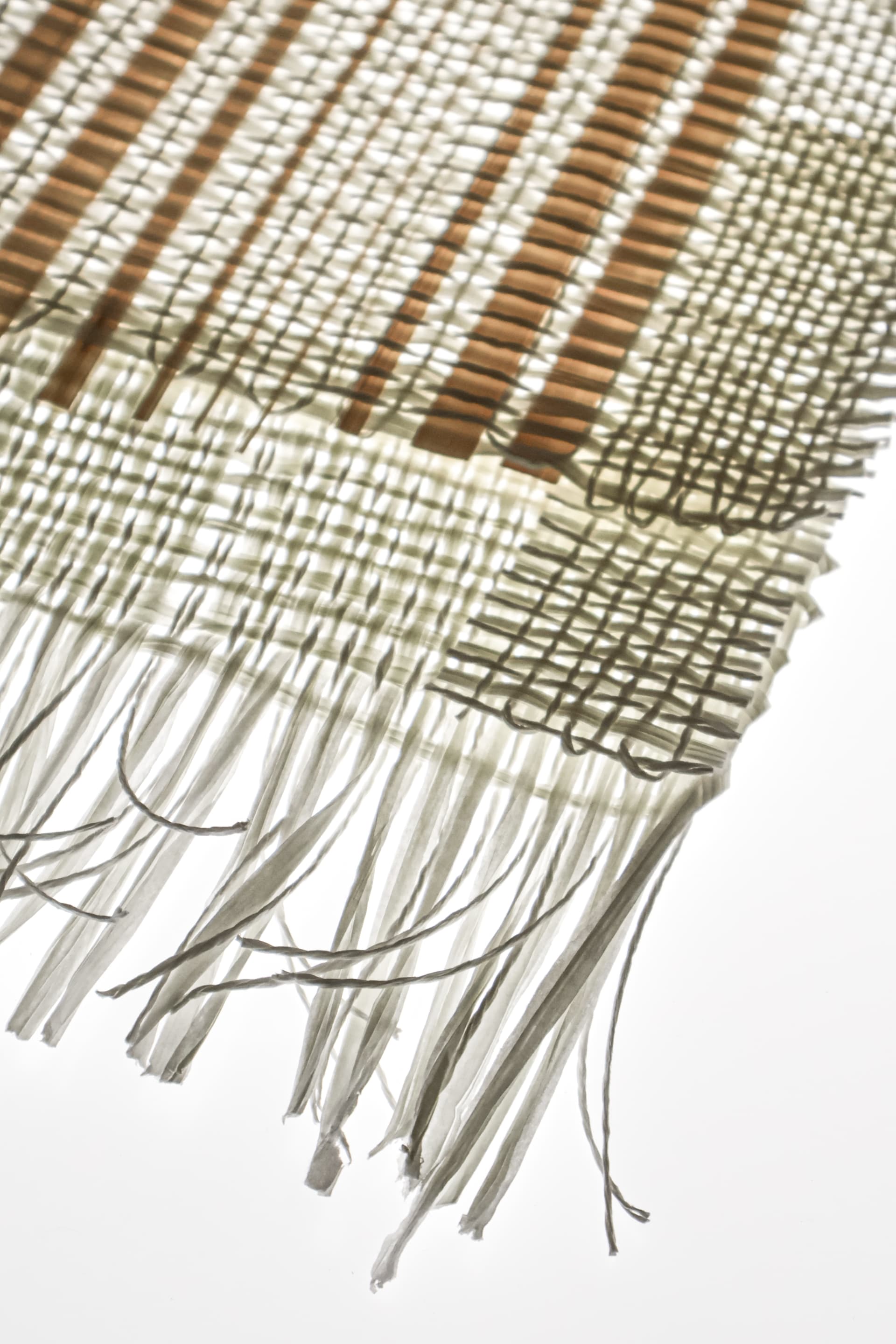 double cloth,paperyarn,bamboo strips,natural,sustainable,second skin