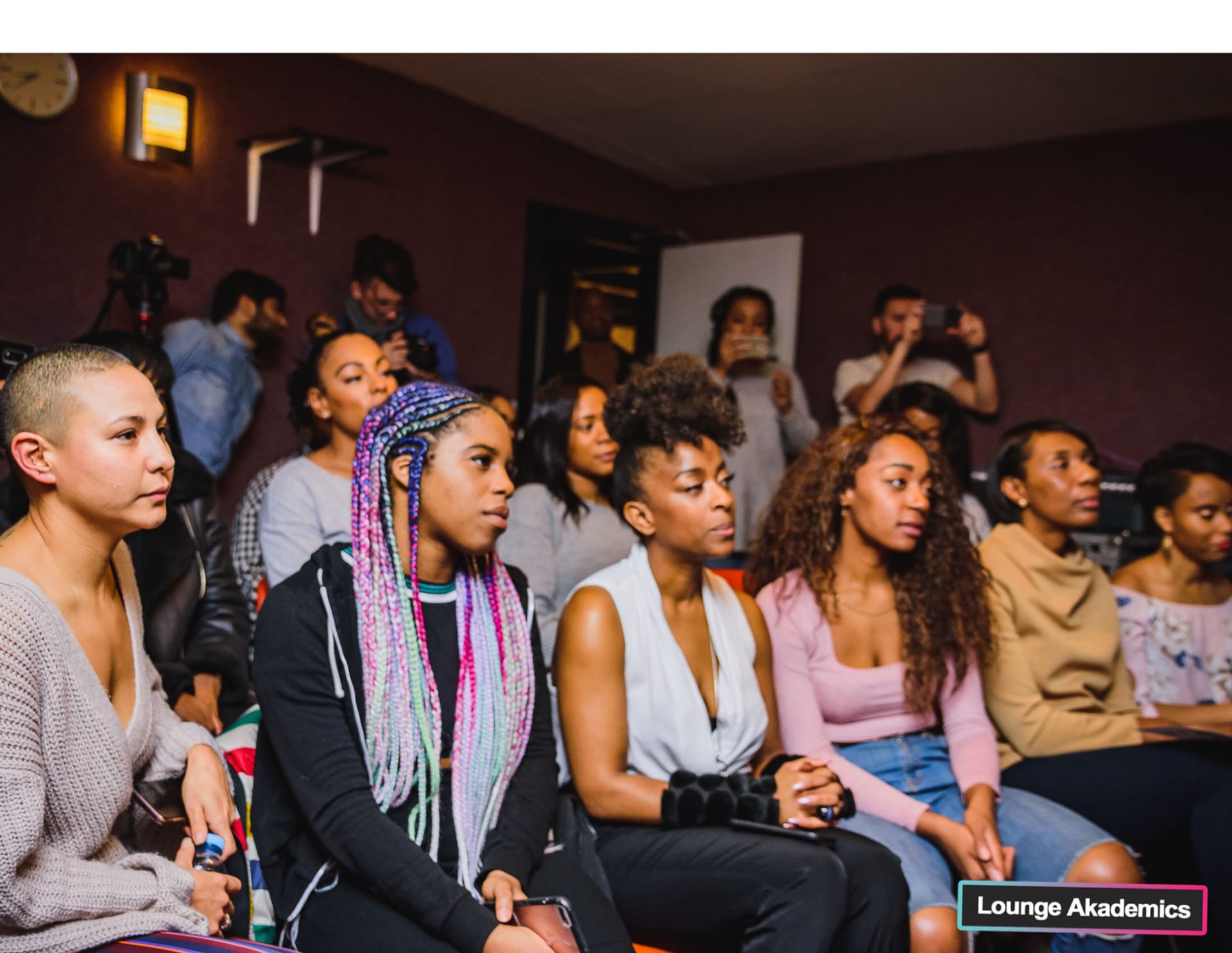 Image of a live Lounge Akademics event