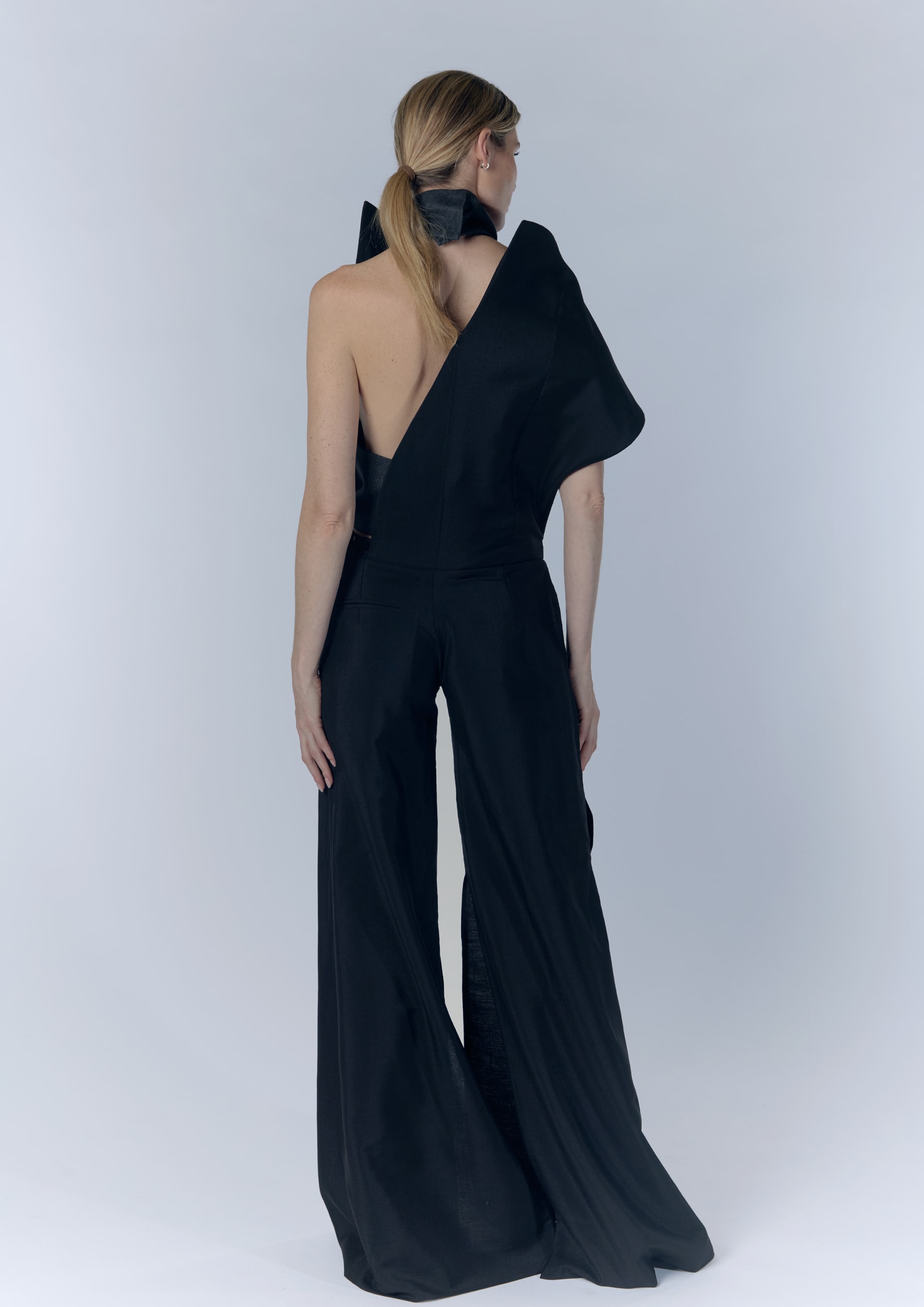 Look 4 Final Collection Draped Jumpsuit