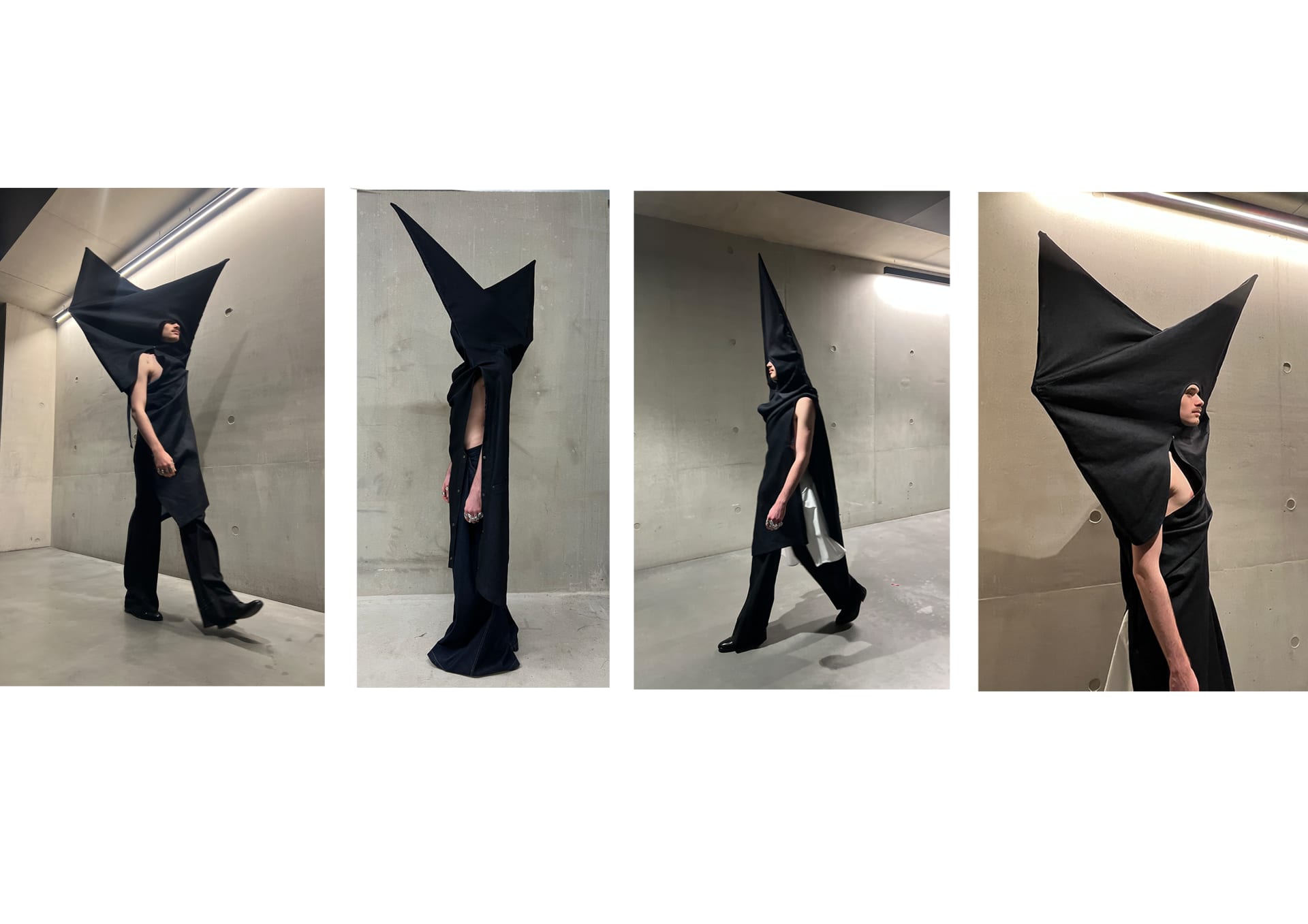 Look 1 Sculptural Shield