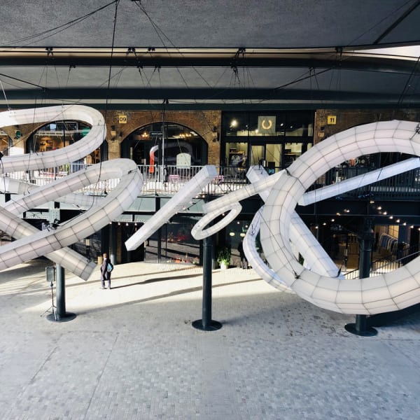 Aerial art display