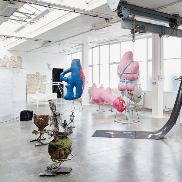 Installation from the BA Fine Art Sculpture show 2019.
